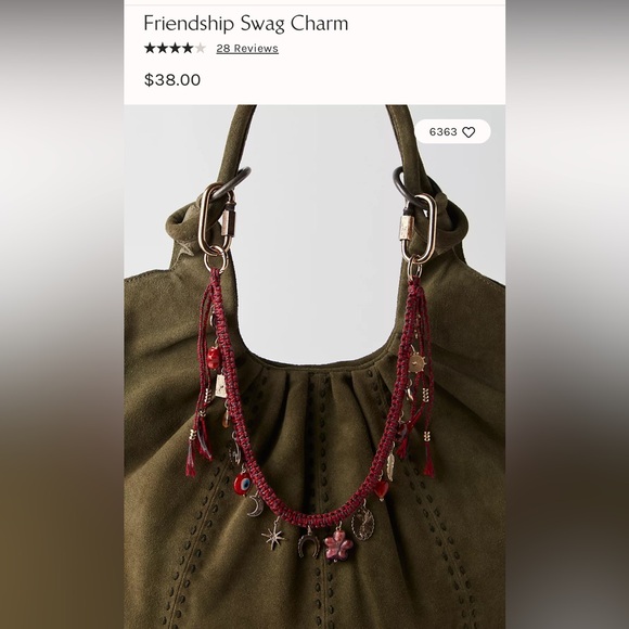 Free People Accessories - Free People Friendship Swag Charm